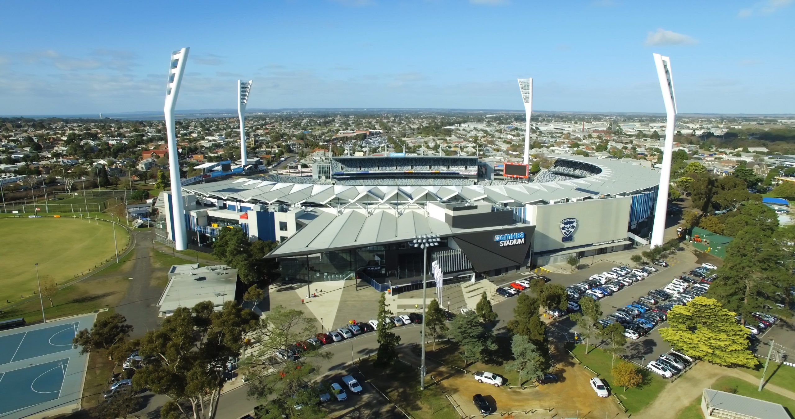ID039 - Kardinia Park Drone Shot